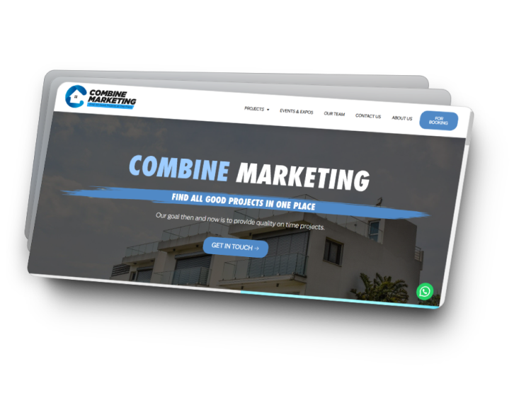 Combine Marketing + project